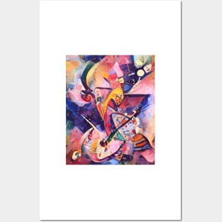Colorful Kandinsky Posters and Art